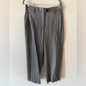 Escada Men's Charcoal Dress Pants unisex